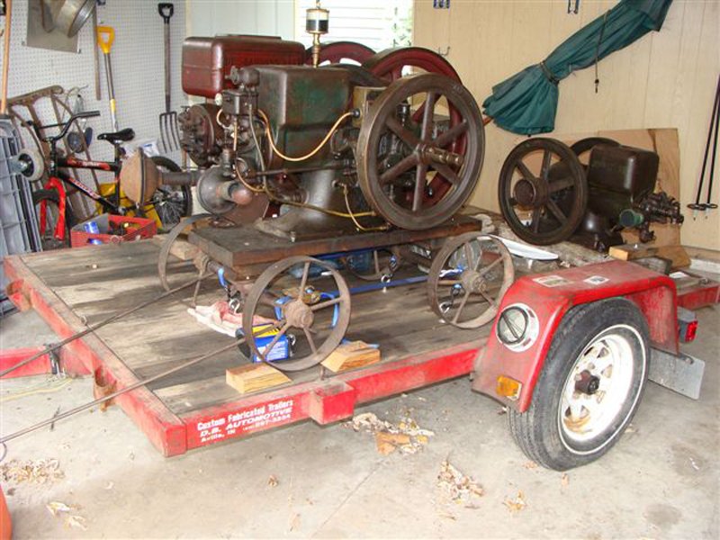 Property photo 1 - Personal Property Auction - Hit & Miss Engines, 8ft. Trailer, Zero Turn Mower, Boat, Antiques